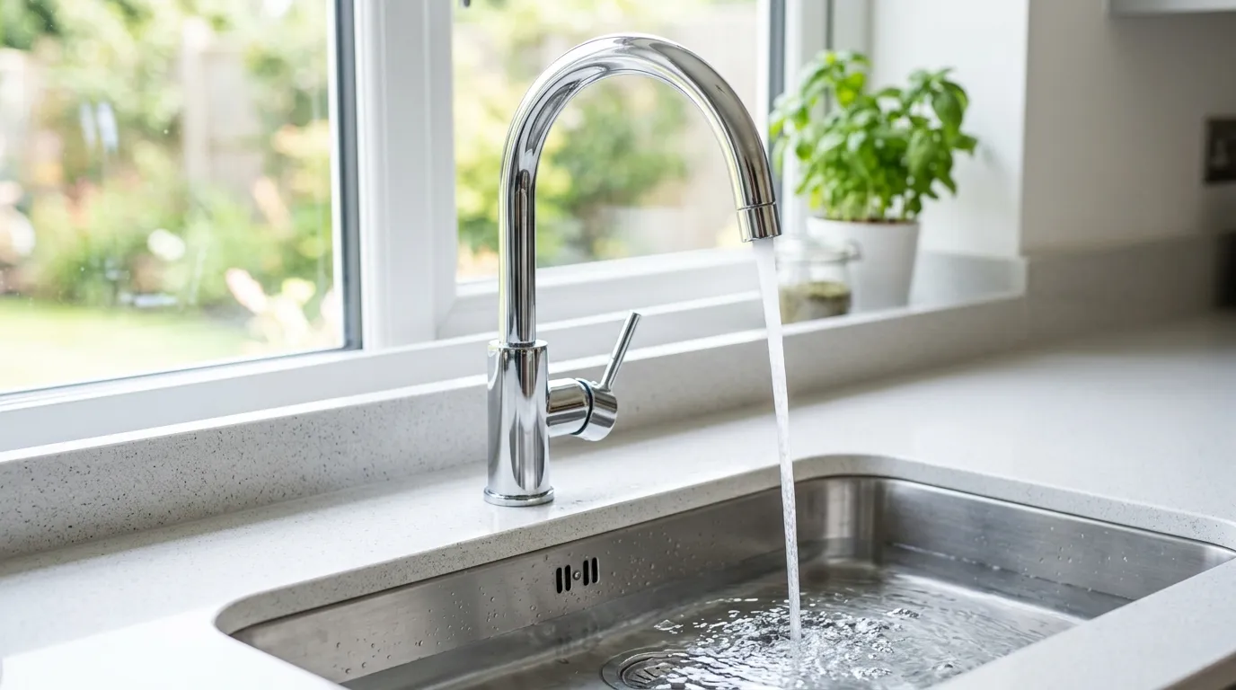 Local Plumbing Master Pros same day plumber fixing a faucet in Fayetteville, TX